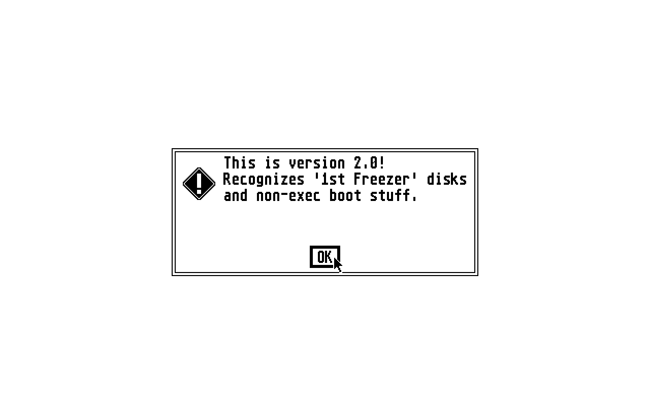 Virus Destruction Utility atari screenshot